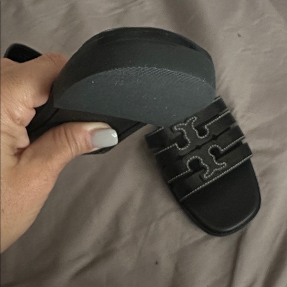 Tory Burch: Ines Cage Slide - Black (Sz 6) - Picture 9 of 9
